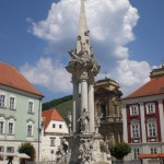 Mikulov, Marktplatz mit Mariensäule Copyright Conti-Reisen