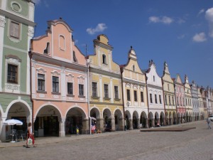 Teltsch, Marktplatz, UNESCO-Weltkulturerbe Copyright Conti-Reisen