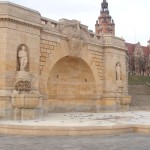 Stettin - Brunnen Hakenterrasse Copyright by Conti-Reisen